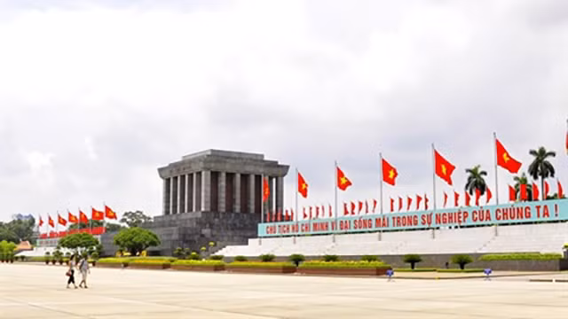 La place Ba Dinh, un site historique de Hanoï. Photo : VNA/CVN.