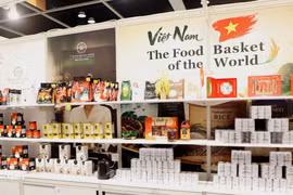 Le stand du Vietnam à la Foire annuelle de l’alimentation de la Région administrative spéciale de Hong Kong (Chine), en août 2026. Photo : VNA. 