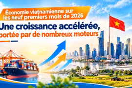 Économie vietnamienne sur les neuf premiers mois de 2026 : Une croissance accélérée, portée par de nombreux moteurs