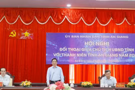 Le président du Comité populaire d’An Giang, Ho Van Mung, à l'événement. Photo : VNA.