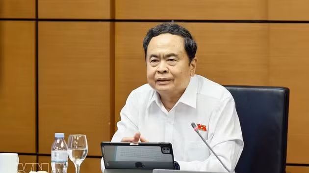 Le président de l'Assemblée nationale, Tran Thanh Man. Photo : VNA.